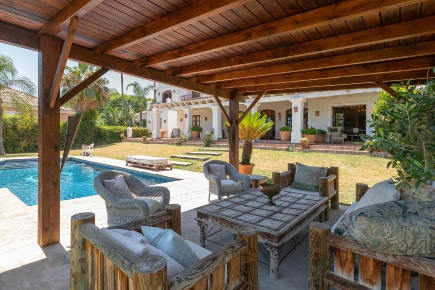 Villa Casa Sol Encantadora Villa Con Piscina Marbella Eksteriør bilde