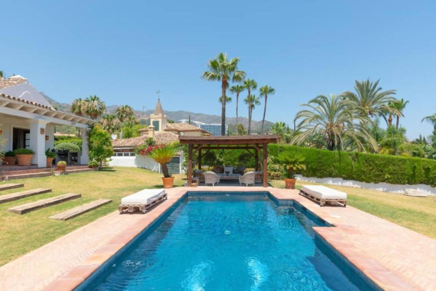 Villa Casa Sol Encantadora Villa Con Piscina Marbella Eksteriør bilde